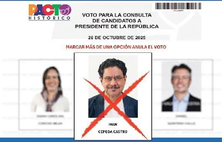Iván Cepeda gana consulta partidista presidencial