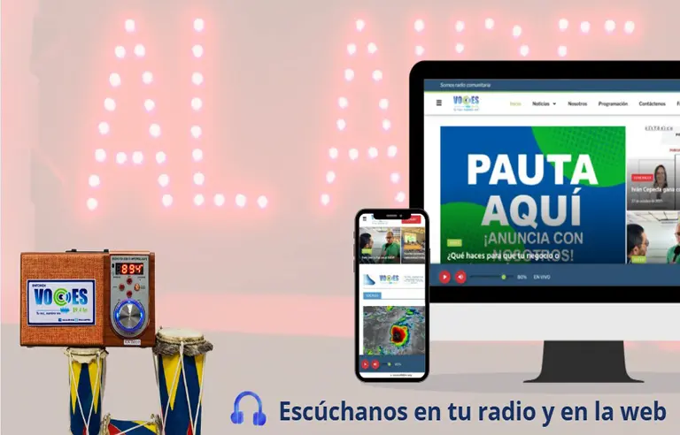 Voces 89.4 F.M. en web