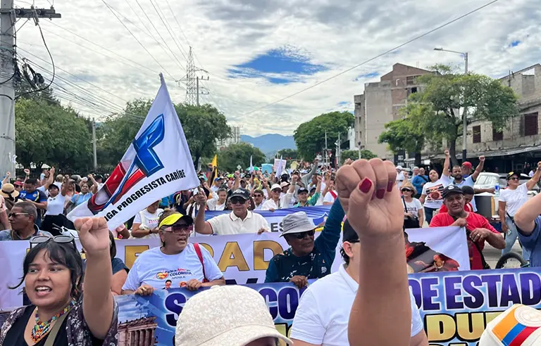 Protesta y movilización de octubre 14
